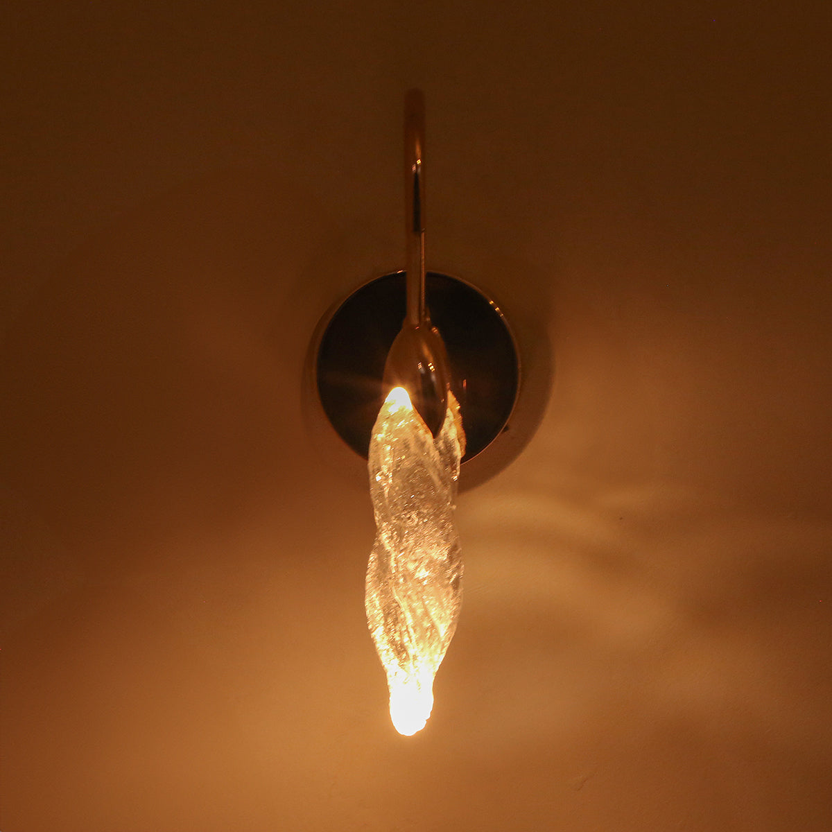 Buy Crystal Leaf LED Wall Light Interior Lights