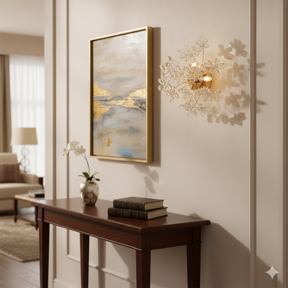 Buy Head Turner Crystal LED Wall Light Bangalore