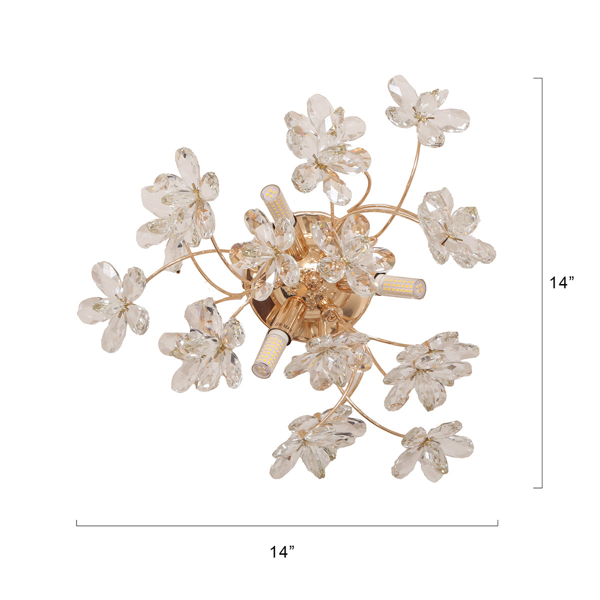 Buy Head Turner Crystal LED Wall Light Interior Lights