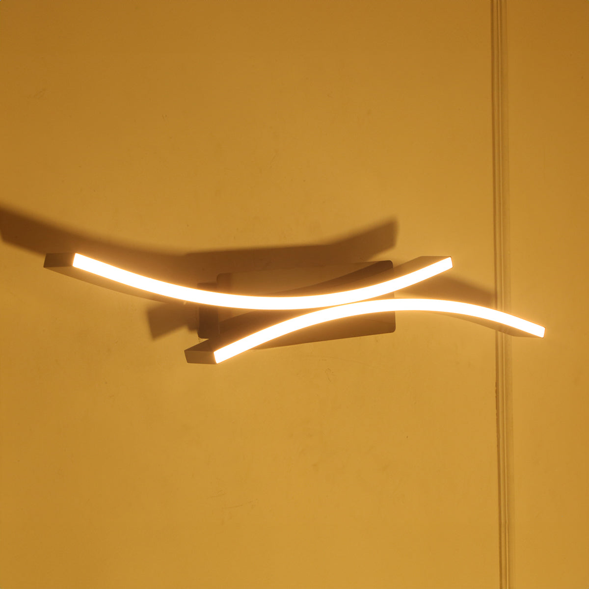 Buy Pawan Medium Black LED Wall Light Bedrooms