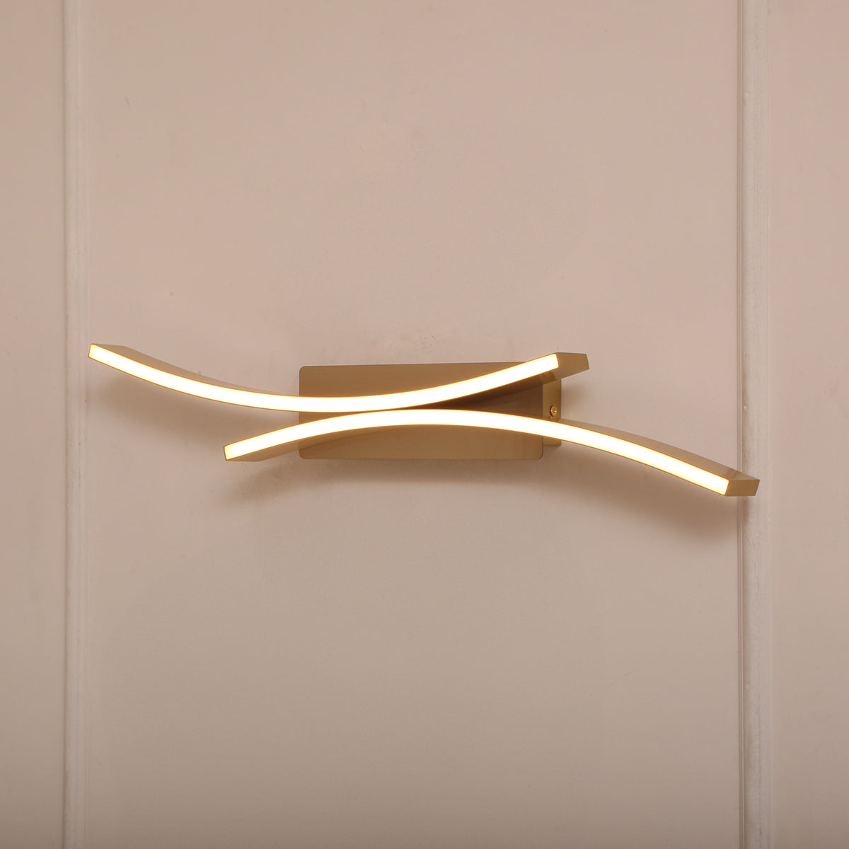 Buy Pawan Medium Brass LED Wall Light Interior Lights