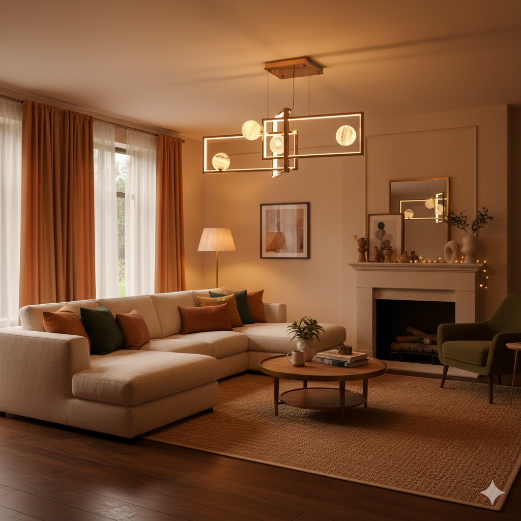 Buy Romeo Smart (Dimmable & Remote) LED Chandelier Decorative Lights