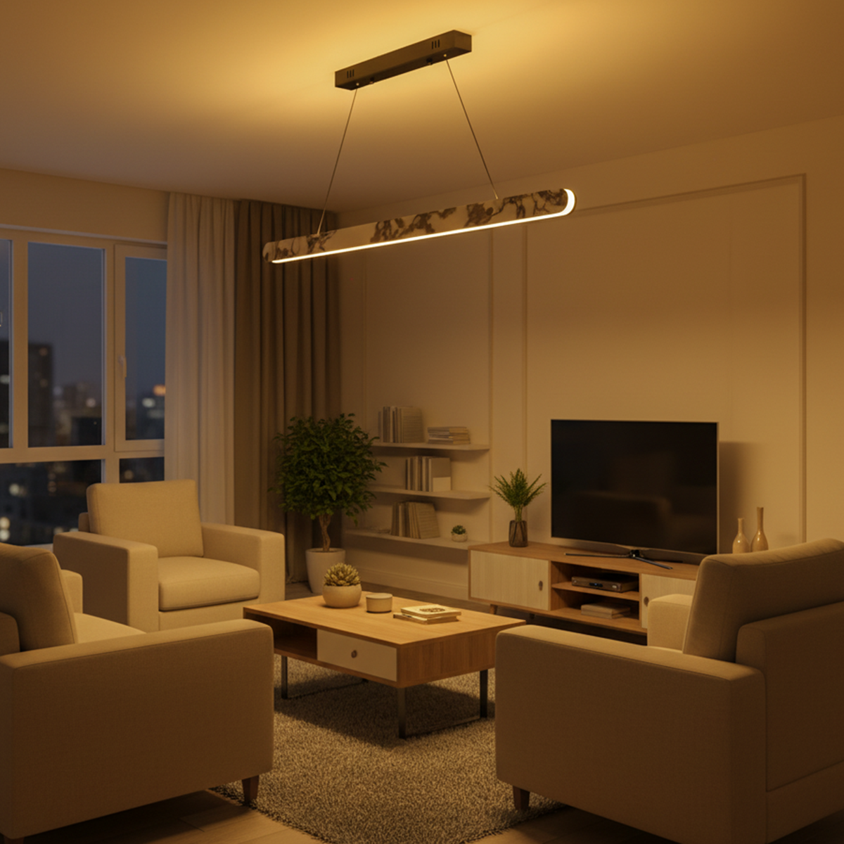 Buy Victory Up Down LED Chandelier Bangalore