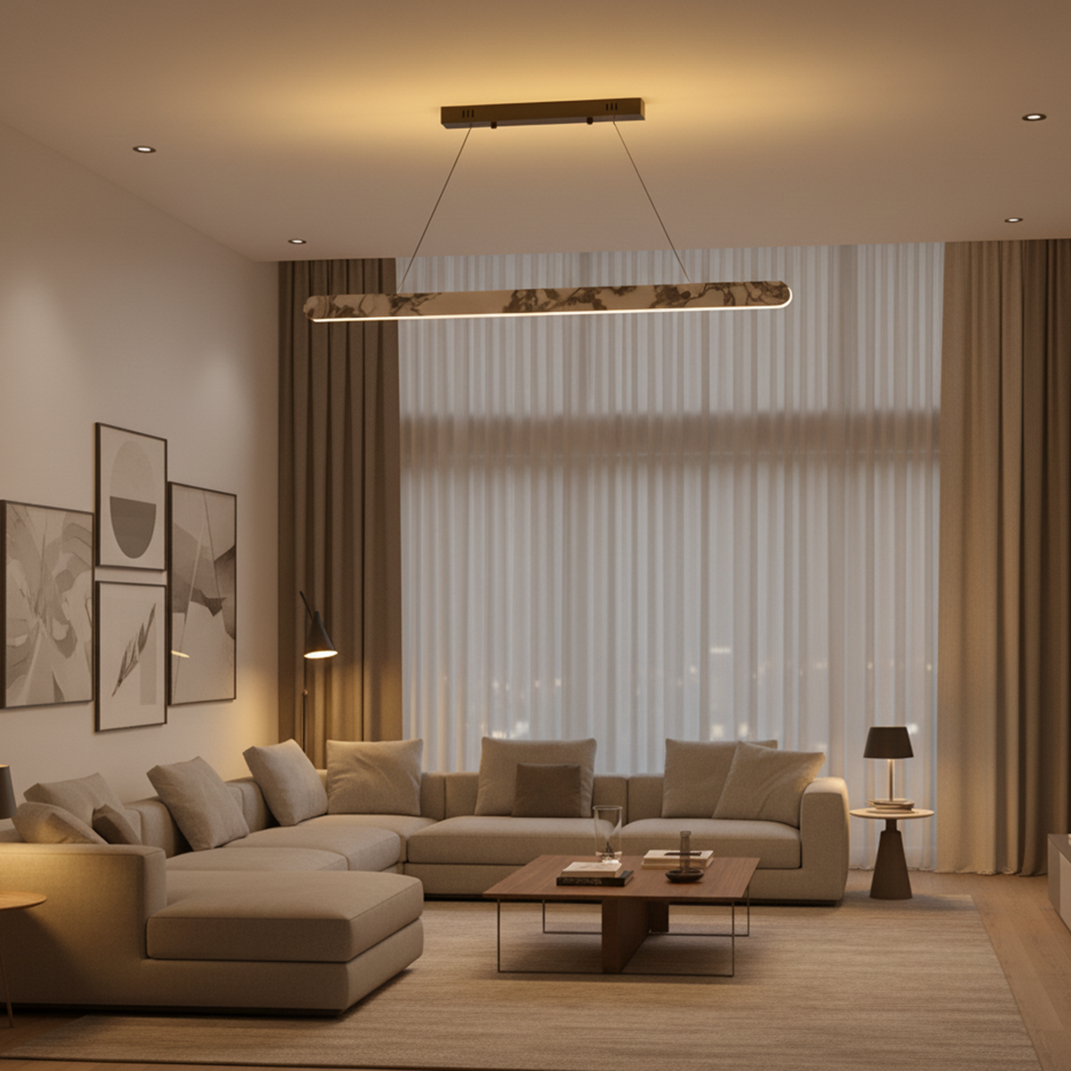 Buy Victory Up Down LED Chandelier Dining Room