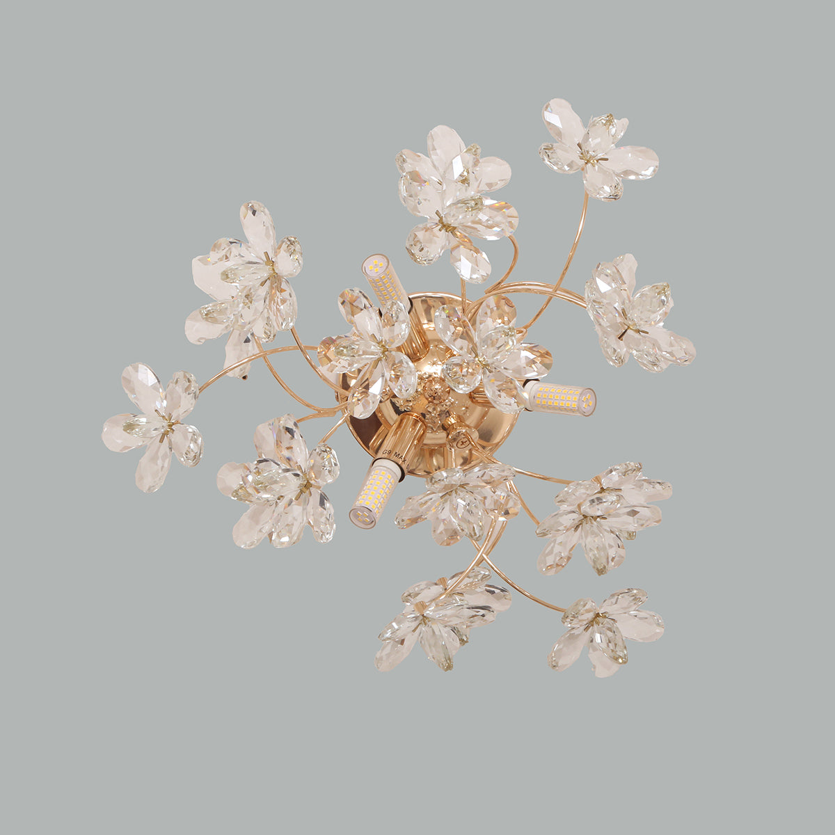 Shop Head Turner Crystal LED Wall Light Bedrooms