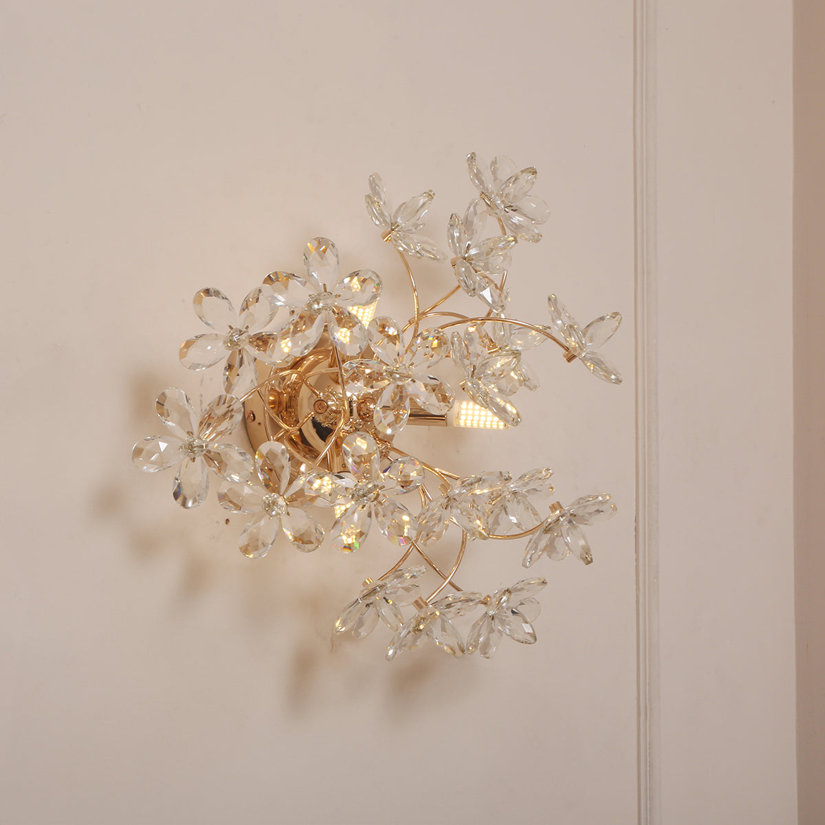 Shop Head Turner Crystal LED Wall Light Online