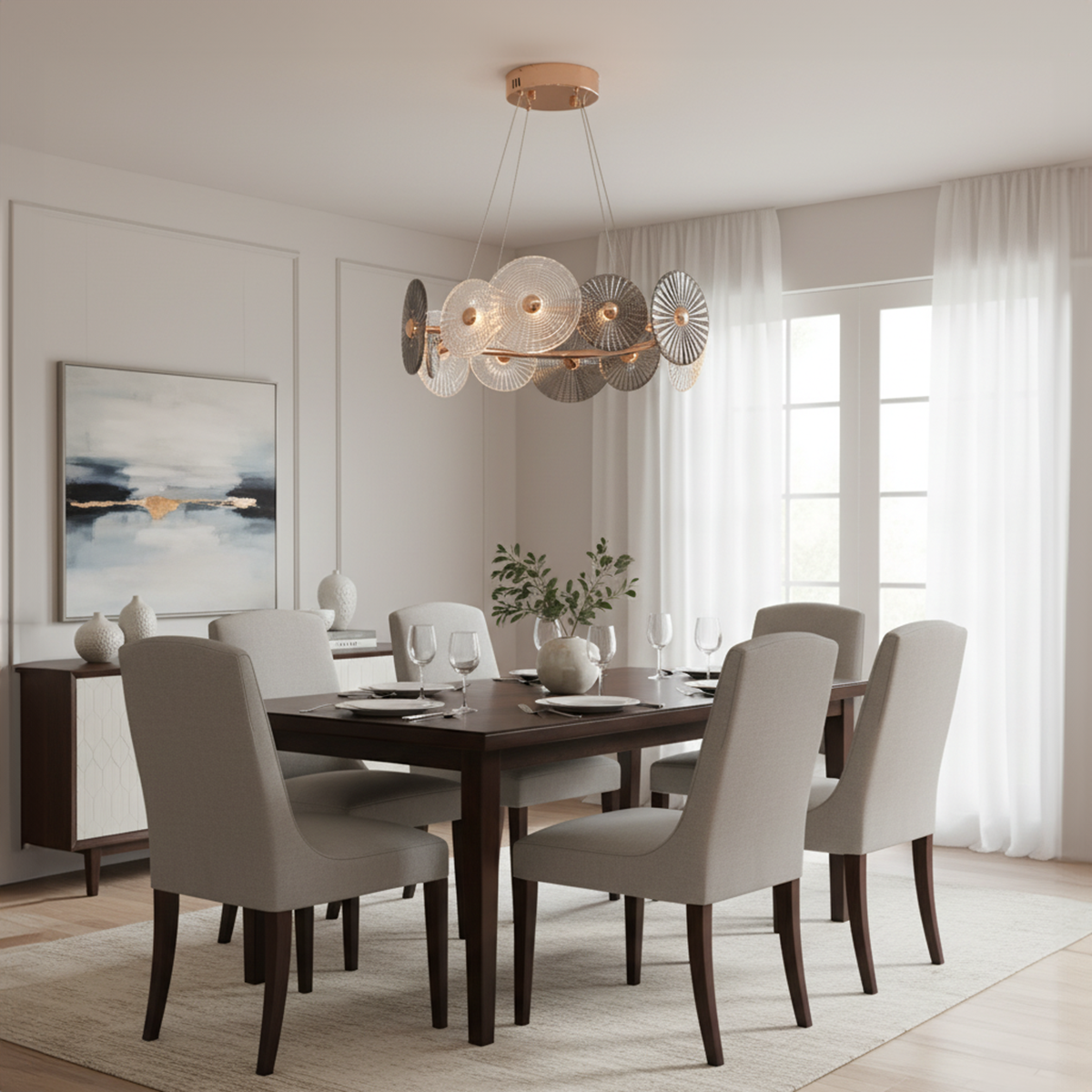 Shop Minimalist LED Chandelier Interior Lights