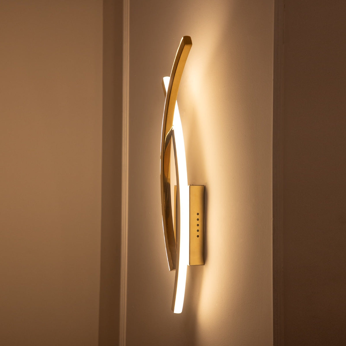 Shop Oscar Gold LED Wall Light Modern Design