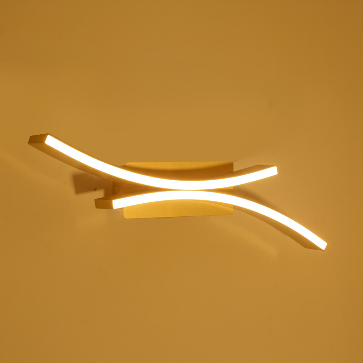 Shop Pawan Brass LED Wall Light Bedroom