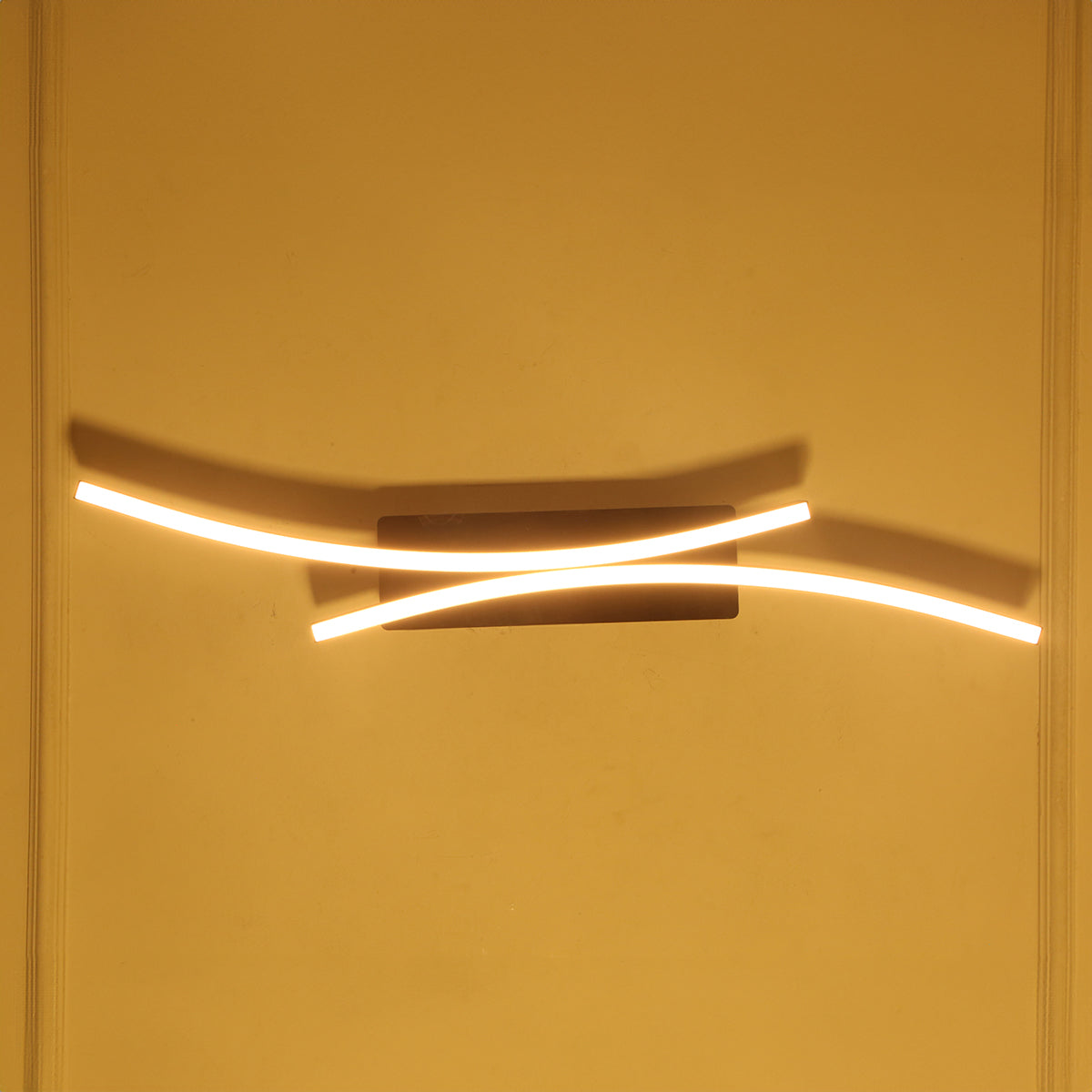 Shop Pawan Medium Black LED Wall Light Bedrooms