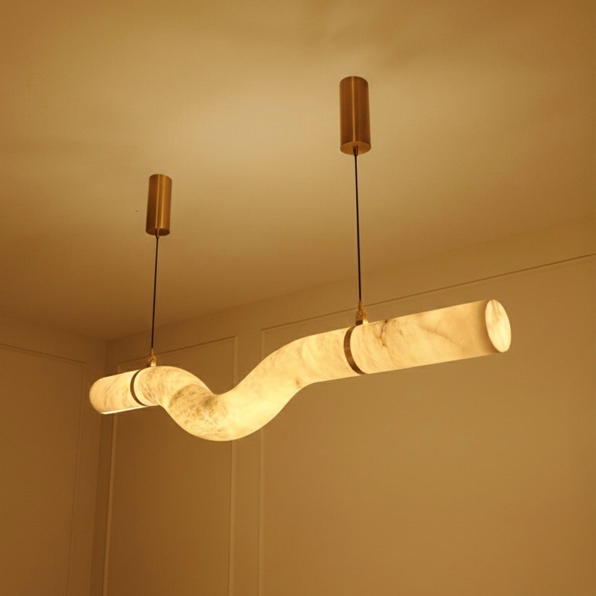 Shop Singular Spanish Marble LED Chandelier Bangalore