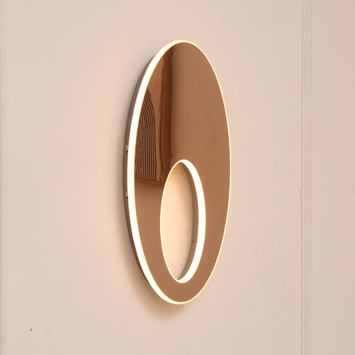 Sinclair Rose Gold LED Wall Light Online
