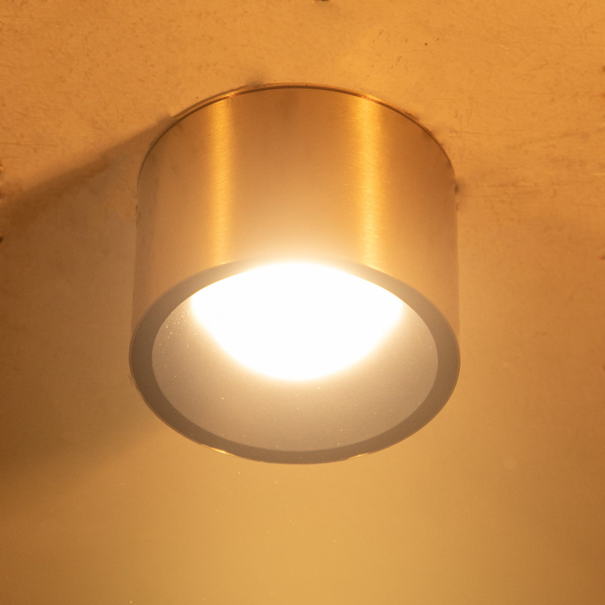 Buy Alpen Brass LED Surface Light Cylinder
