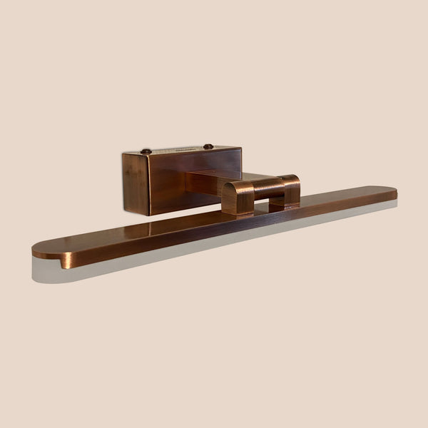 Vogue Mini Copper LED Mirror Light For Bathroom Mirrors| Light & Living