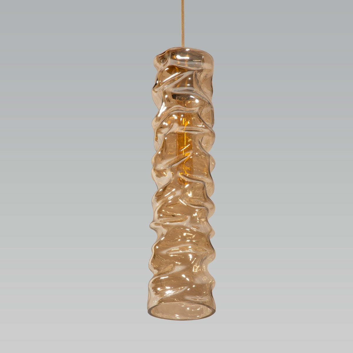 Artistic Sleek Amber Pendant Light online