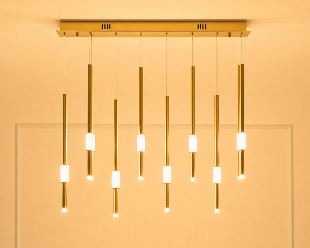 Buy Draw Me In Alabaster LED Chandelier Living Room