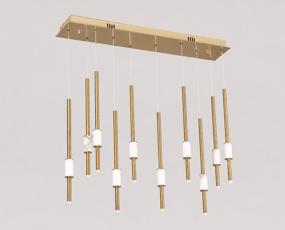 Buy Draw Me In Alabaster LED Chandelier Online