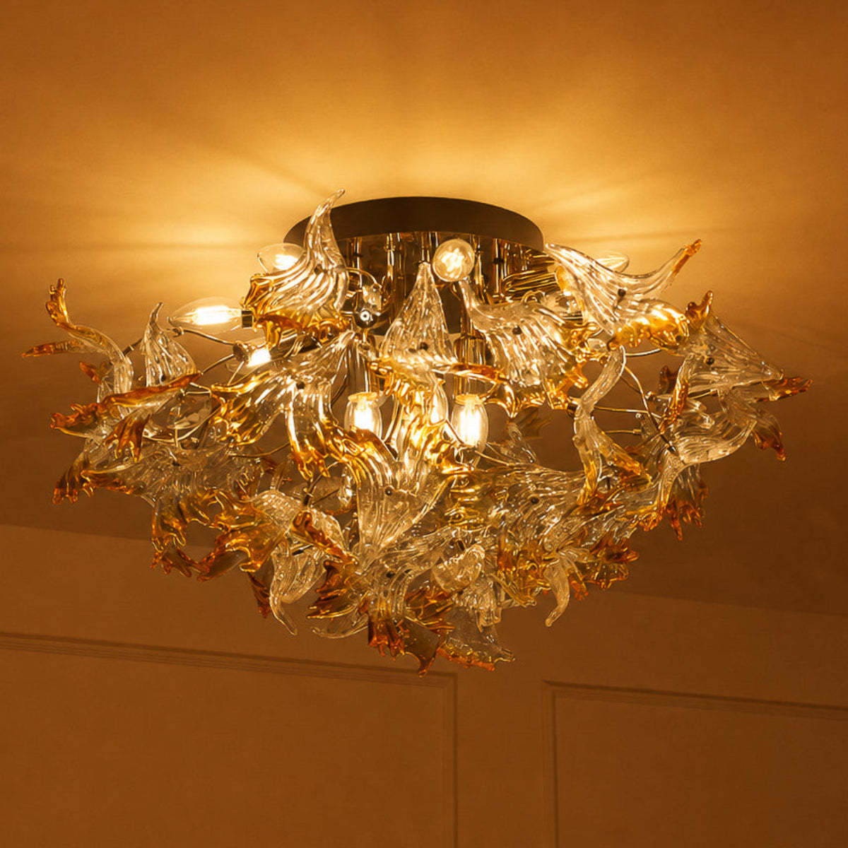 Buy Golden Rose Chandelier Bangalore
