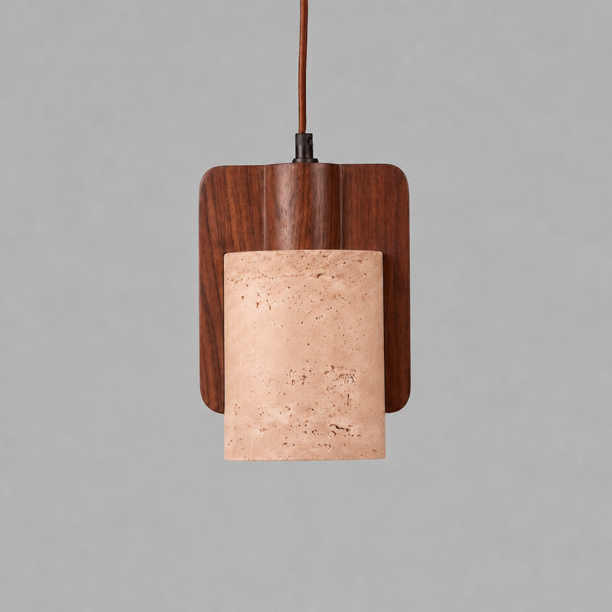 Buy Looker Travertine Pendant Light Corner Hanging
