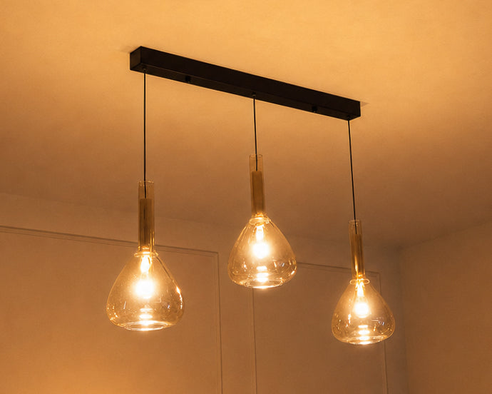 Buy Neptune 3 Led Light Chandelier Bangalore
