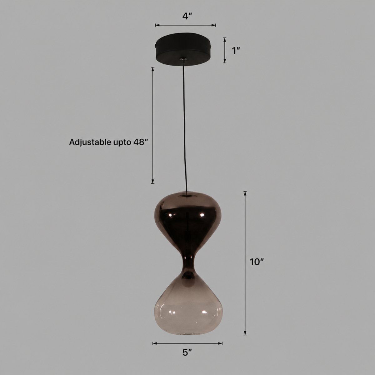 Buy Setting Sun LED Pendant Light Corner Hanging