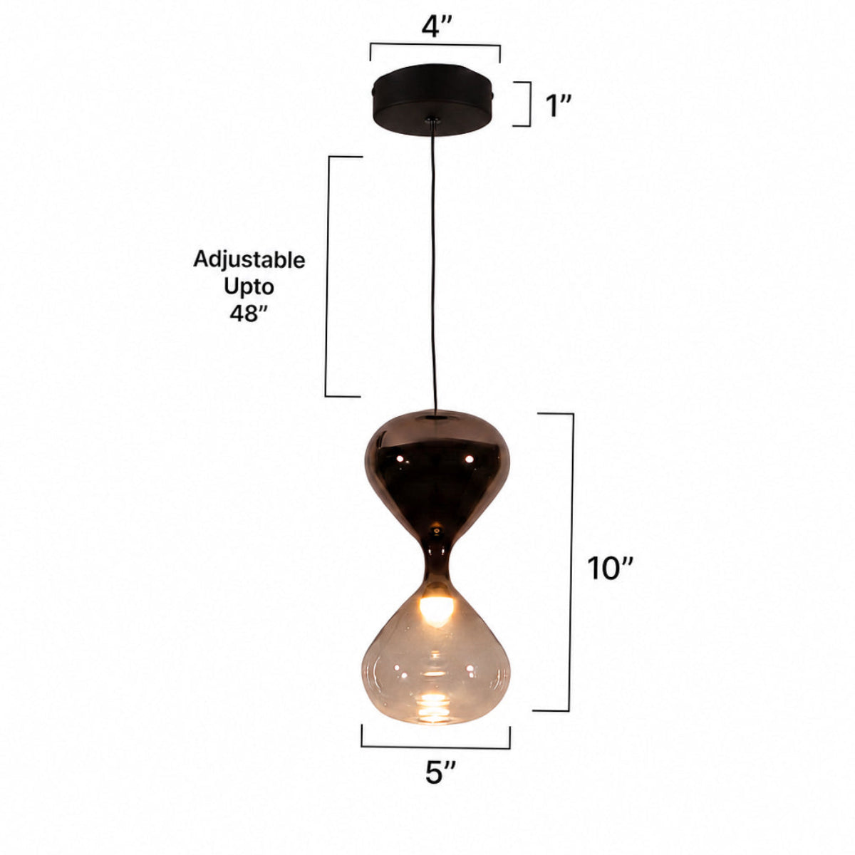 Buy Setting Sun LED Pendant Light Corner Hanging