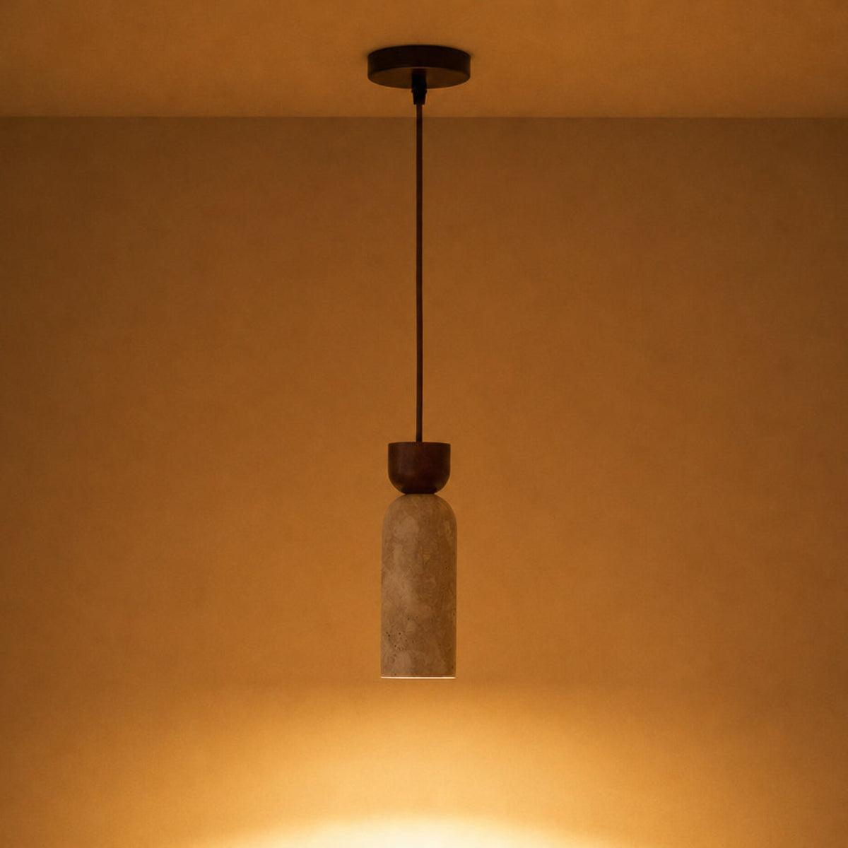 Buy Travertine Aura Pendant Light Online