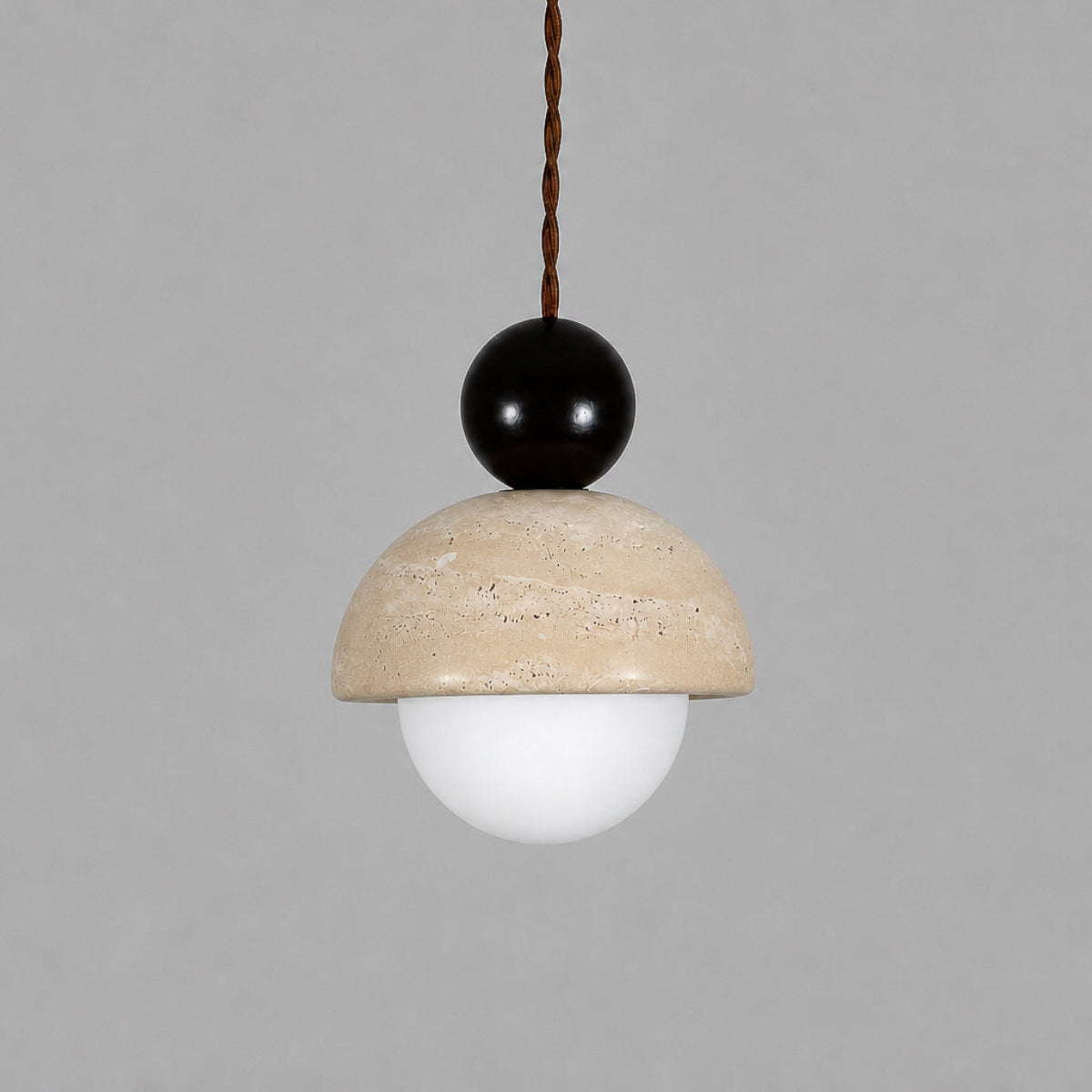 Buy Travertine Globe LED Pendant Light Bangalore