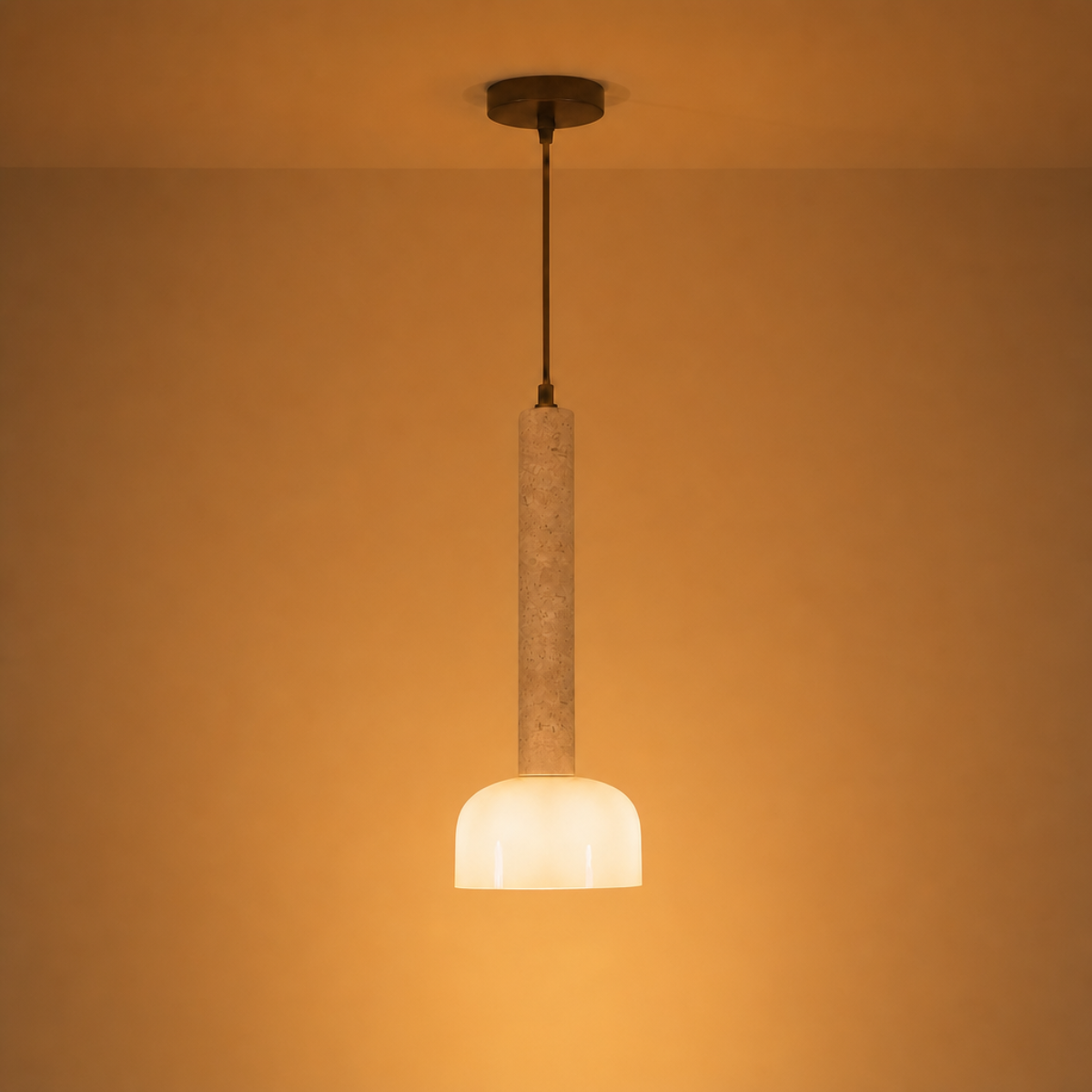 Buy Tropica Travertine Long Pendant Light Corner Hanging