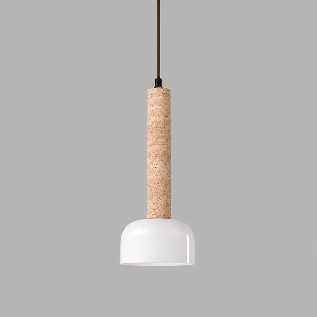 Tropica Travertine Medium Pendant Light