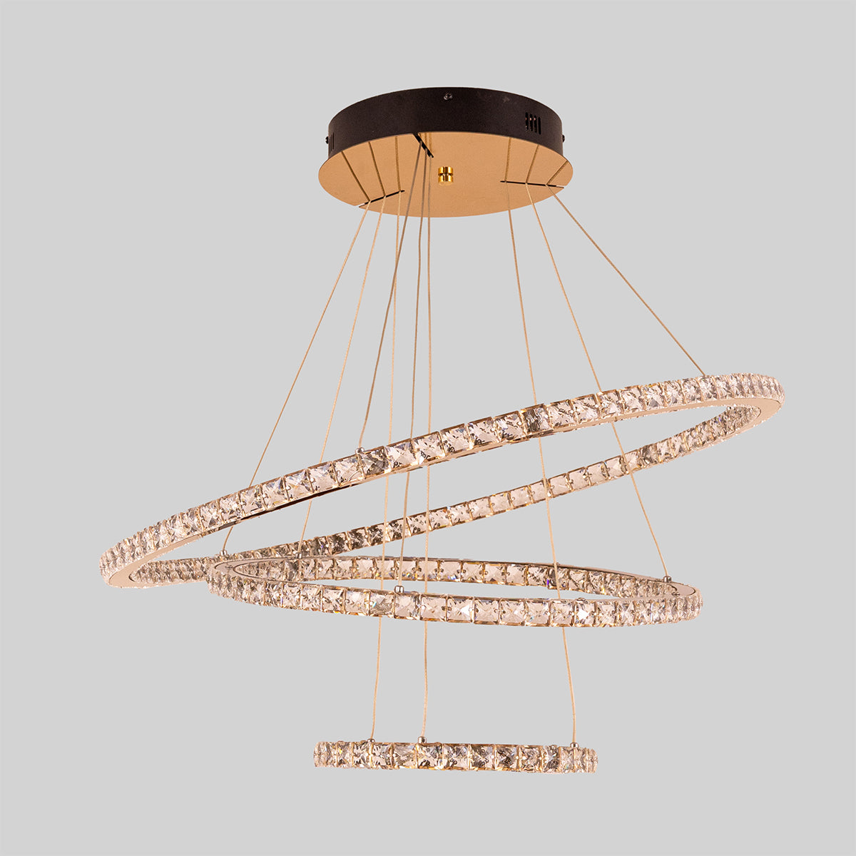 Baga Crystal Smart Dimmable Remote LED Chandelier online