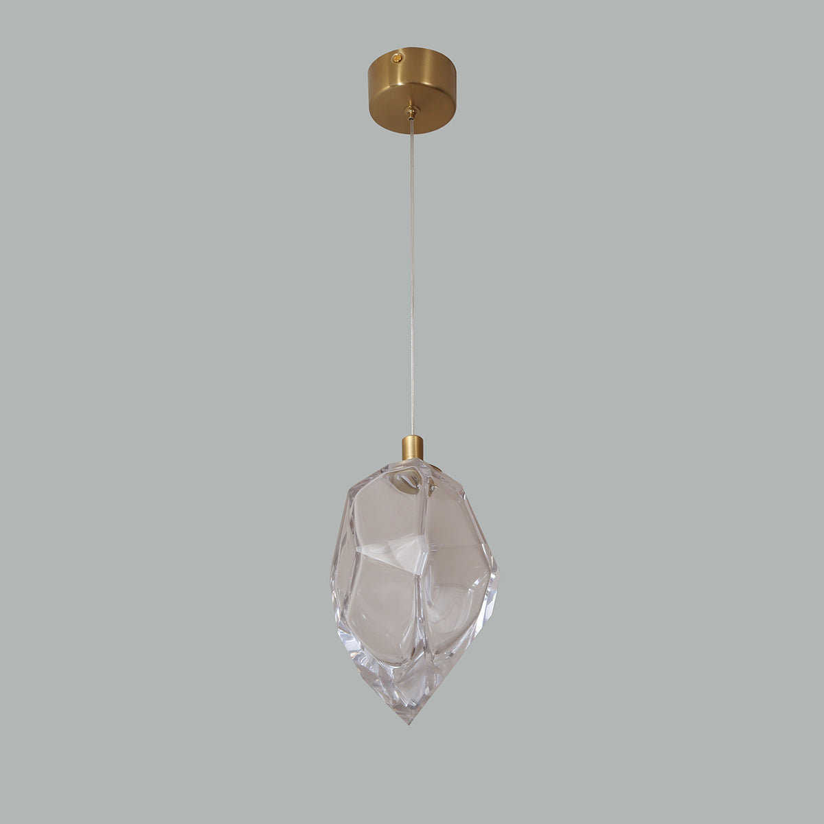 Bold Clear Crystal LED Pendant Light Online
