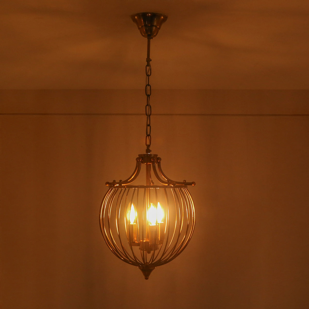 Buy Ageless Brass Chandelier Living Room