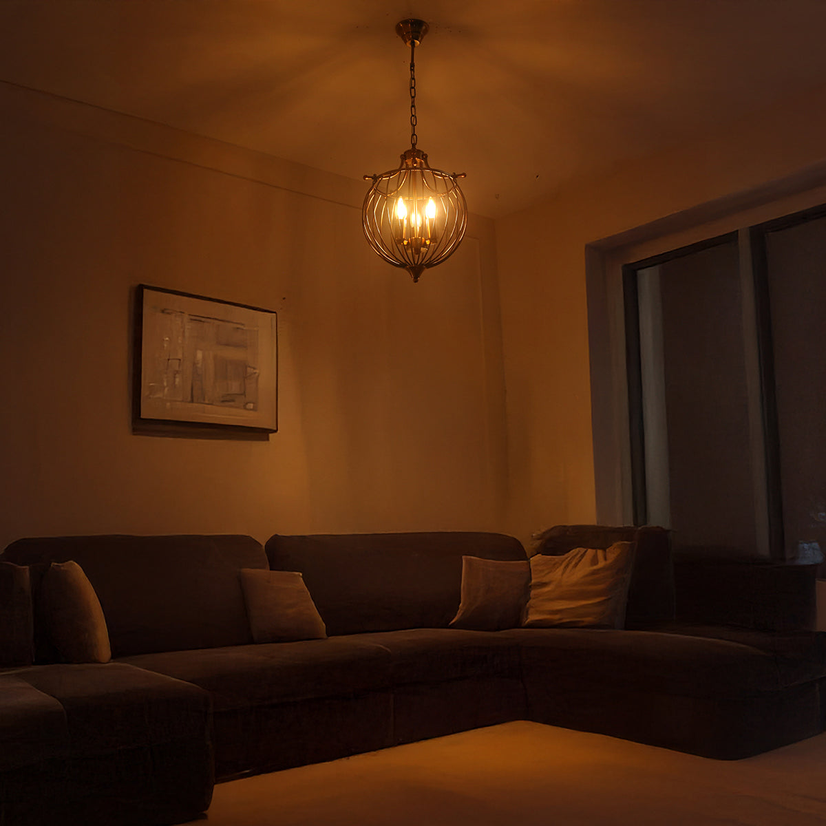 Buy Ageless Brass Chandelier  Online