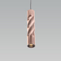 All Curves Rose Gold LED Pendant Light