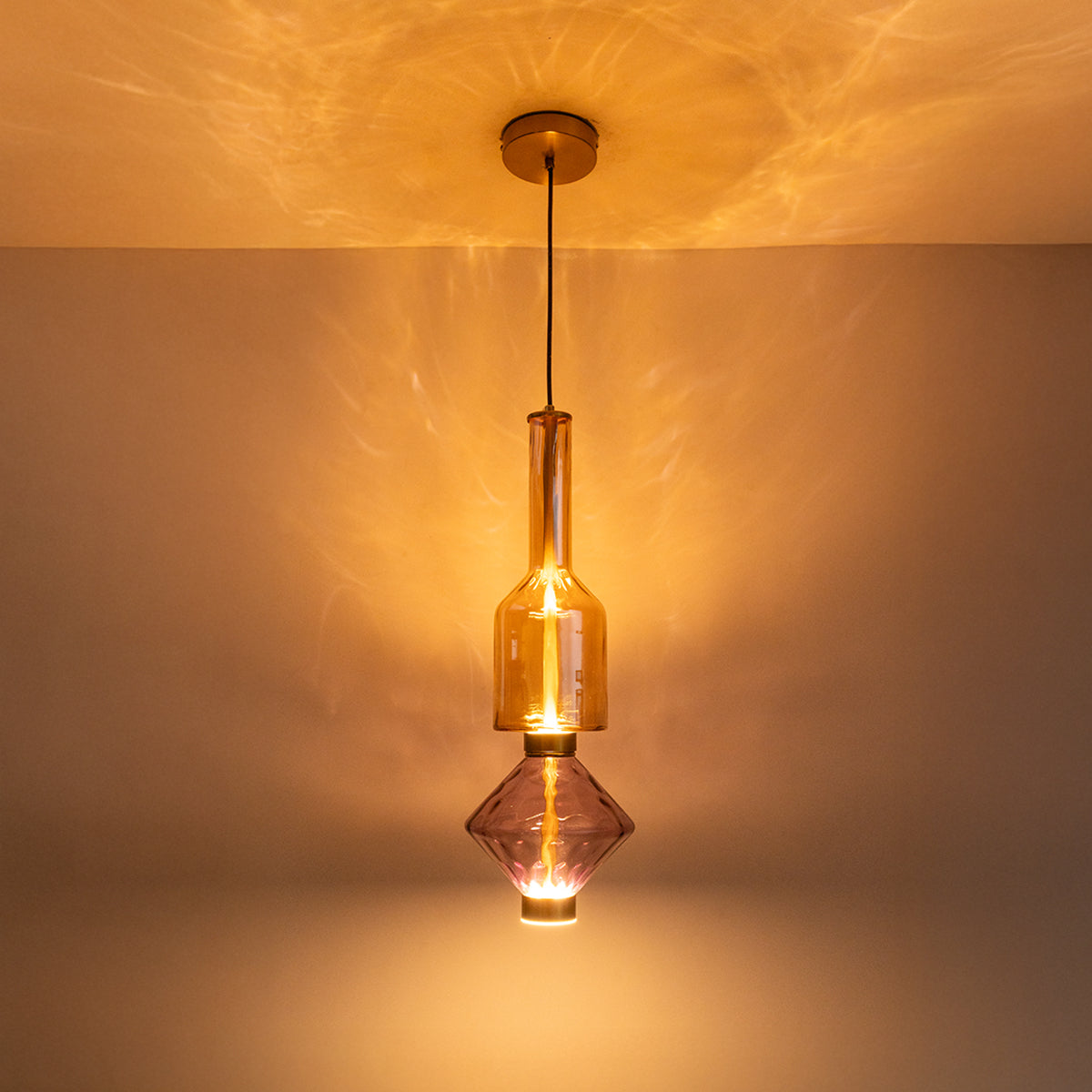 Buy Amara Glass LED Pendant Light bangalore