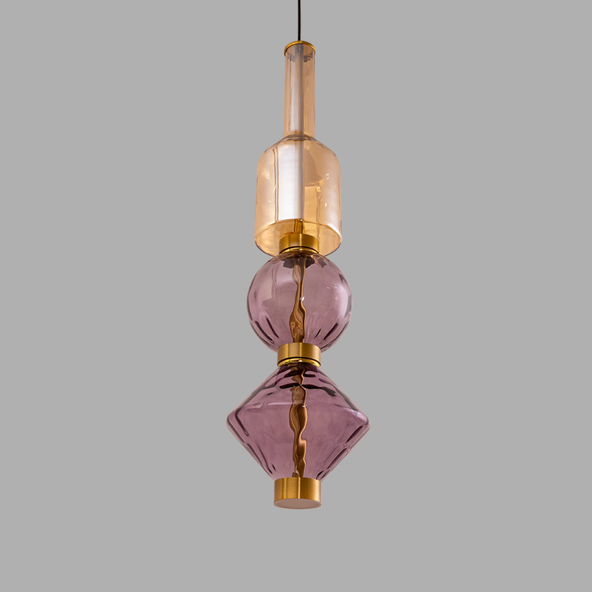 Buy Amara Glass Long LED Pendant Light Decorative home