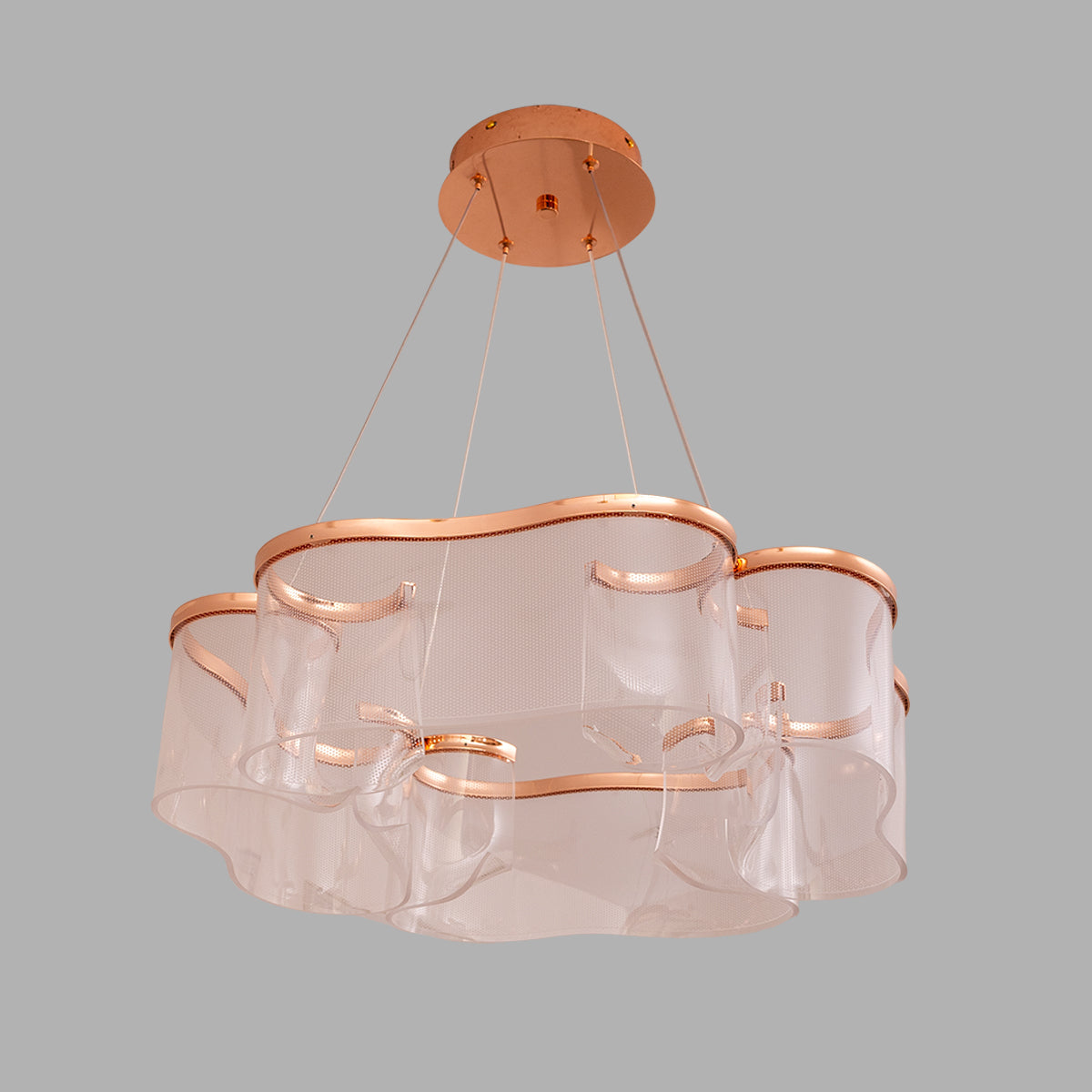 Buy Amara Glass Long LED Pendant Light bangalore