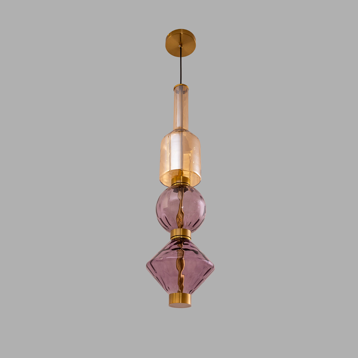 Buy Amara Glass Long LED Pendant Light home Decorative