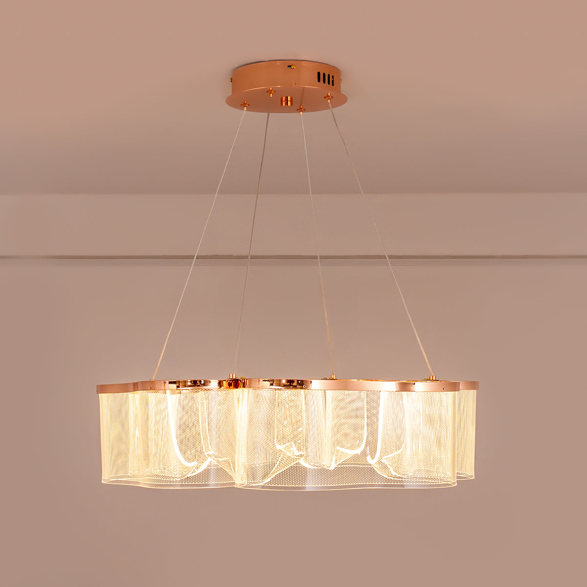 Buy Amara Glass Long LED Pendant Light home