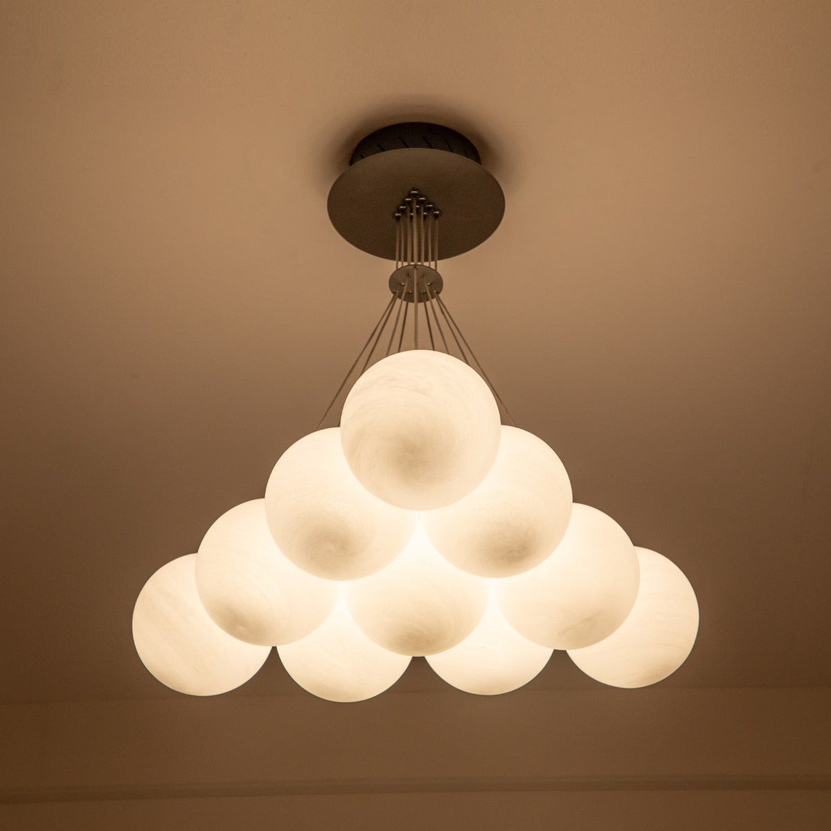 Buy Amsterdam Smart (Dimmable &amp; Remote) LED Chandelier Mumbai