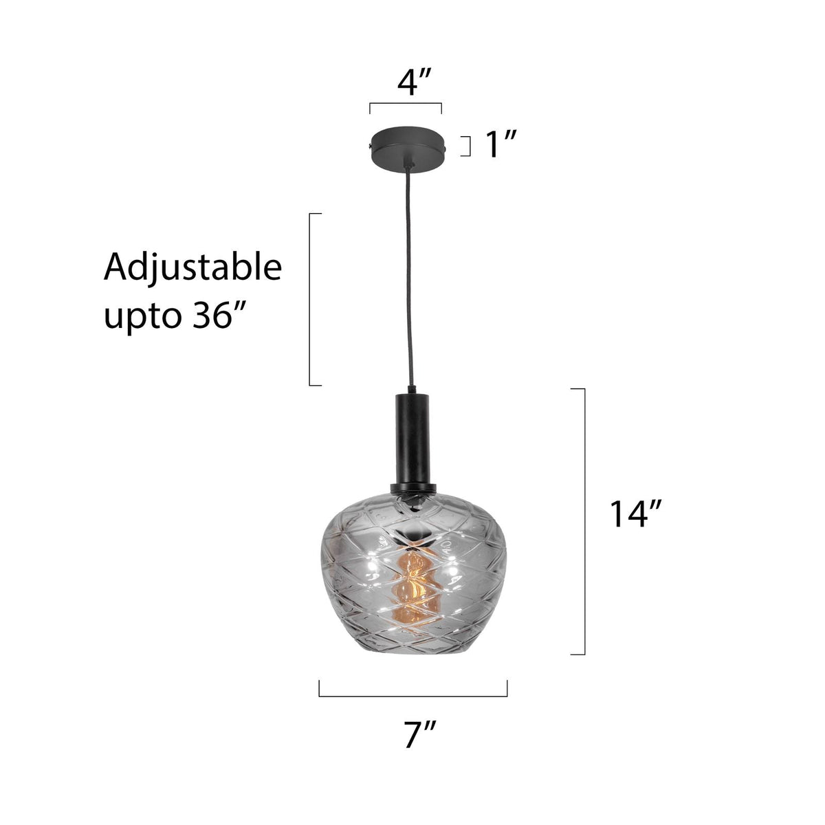 Buy Applause Smoke Pendant Light House