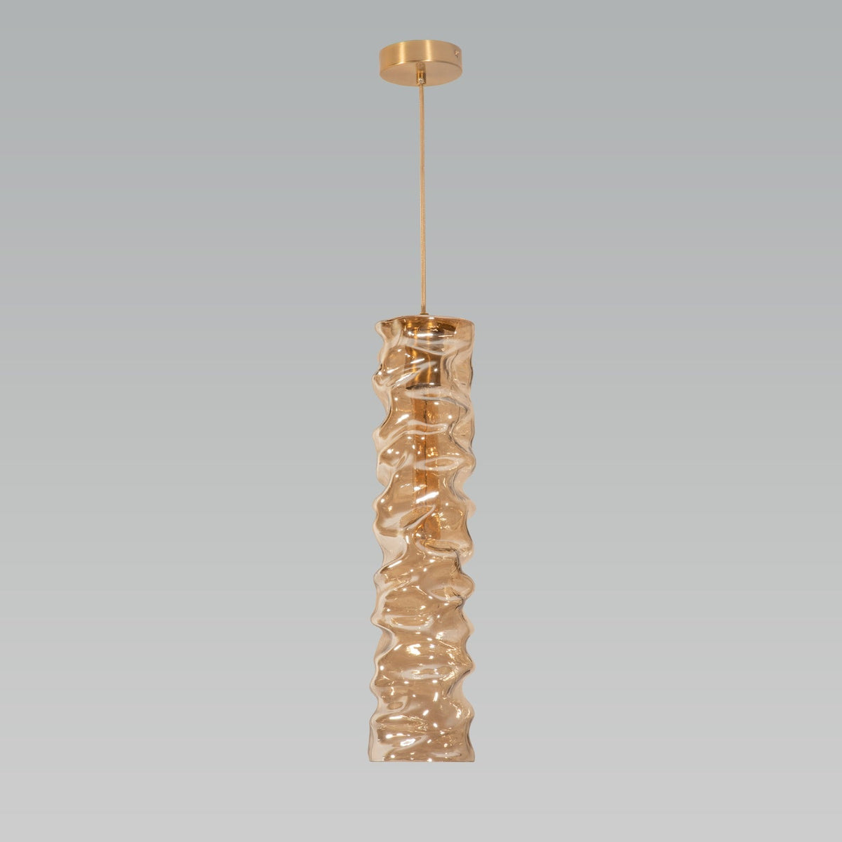 Buy Artistic Sleek Amber Pendant Light bedside