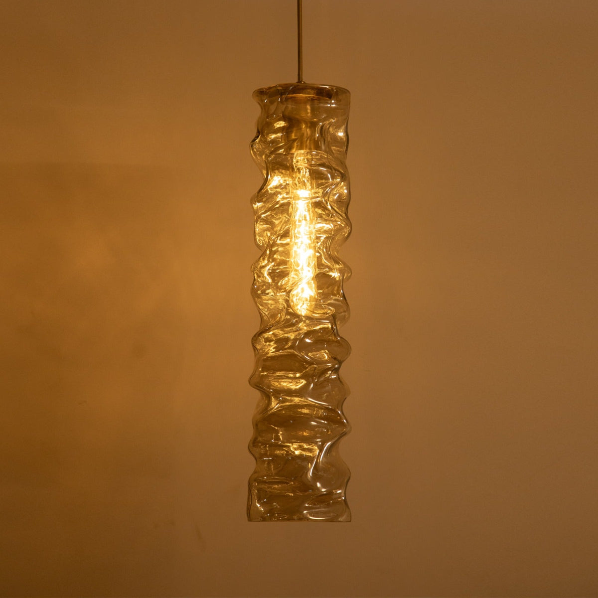 Buy Artistic Sleek Amber Pendant Light Corner