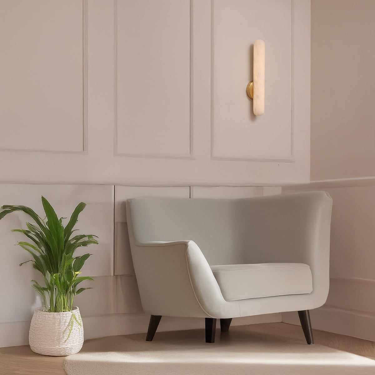 Buy Aura Spanish Marble 400mm LED Wall Light Bedroom