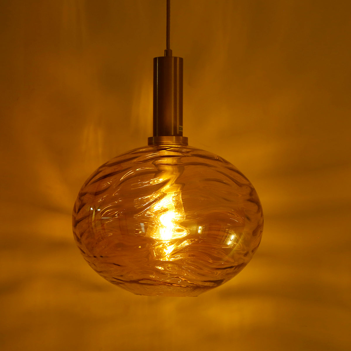 Buy Beaming with Joy Amber Pendant Light Online