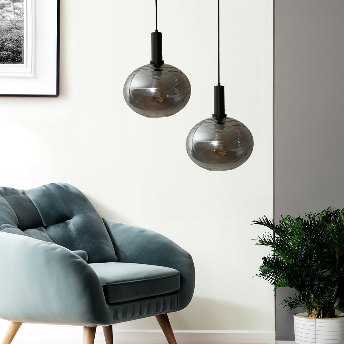 Buy Beaming with Joy Smoke Pendant Light Bangalore