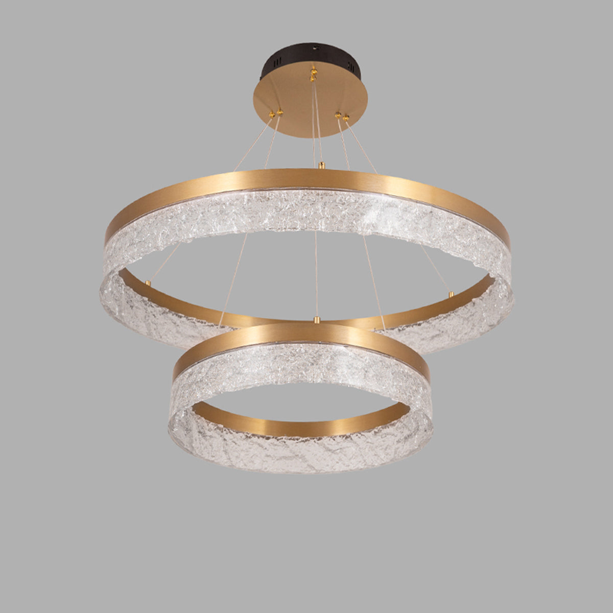 Buy Blaze 600mm 3 Colour LED Chandelier bangalore