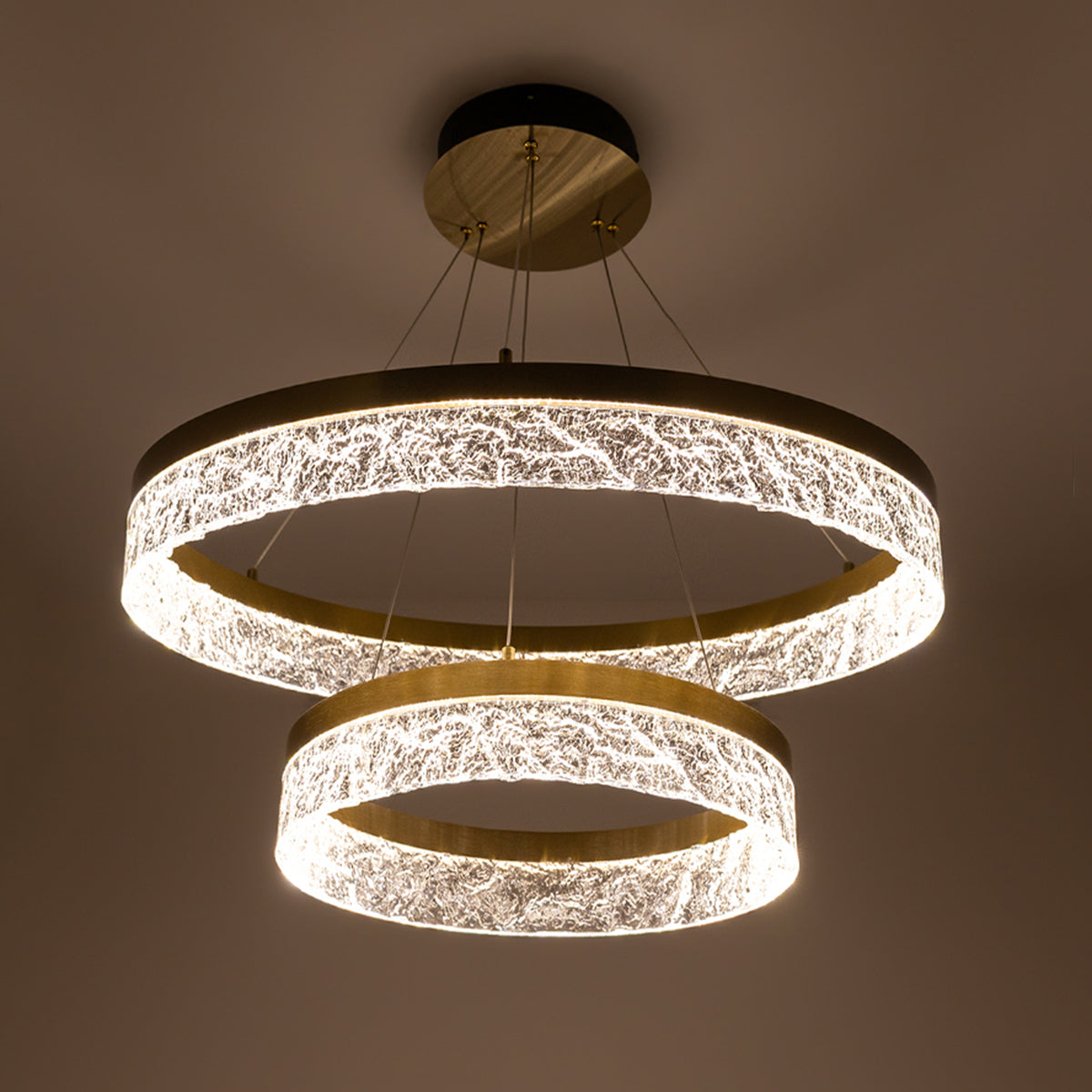 Buy Blaze 600mm 3 Colour LED Chandelier living