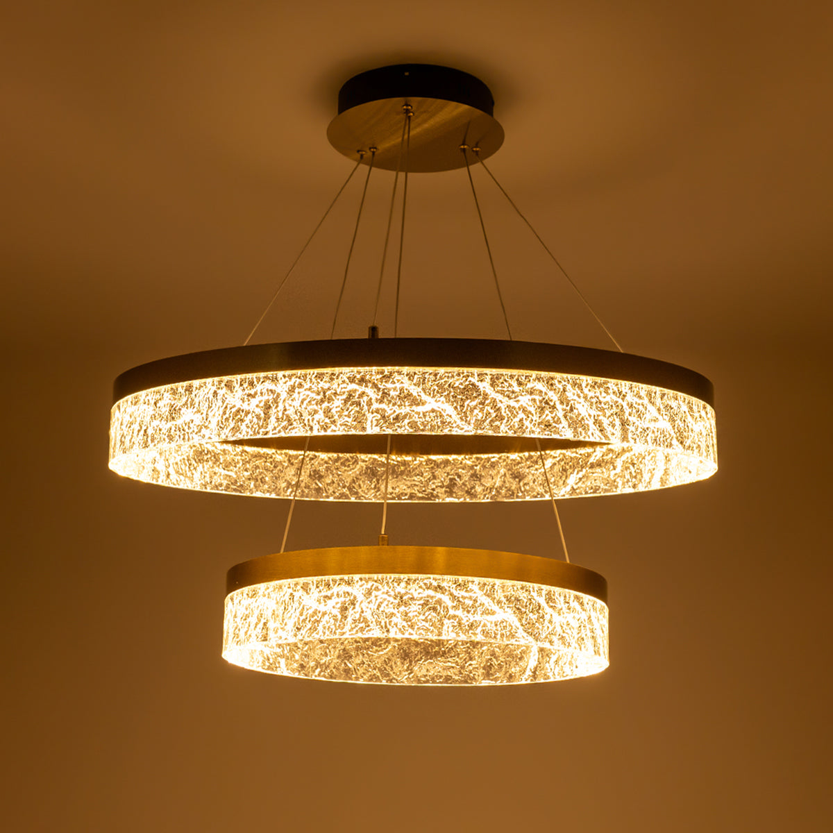 Buy Blaze 600mm 3 Colour LED Chandelier modern